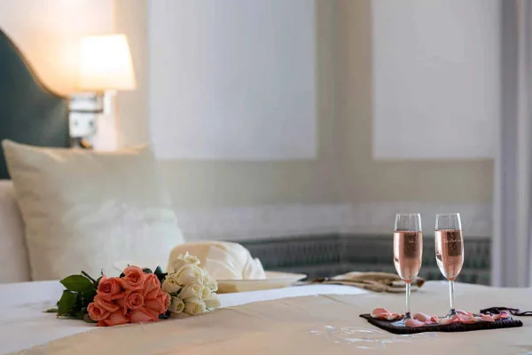 Five-star accommodation of a luxury hotel