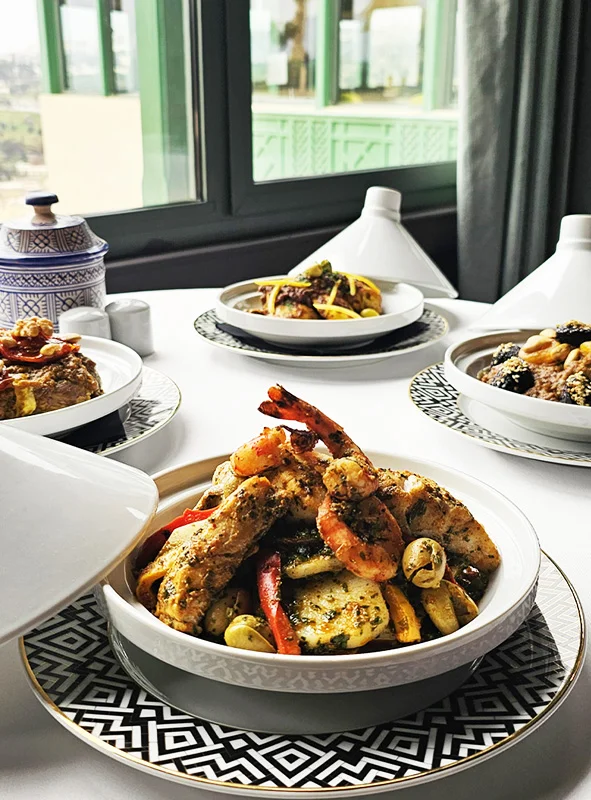 طاجين السمك في L'Amandier