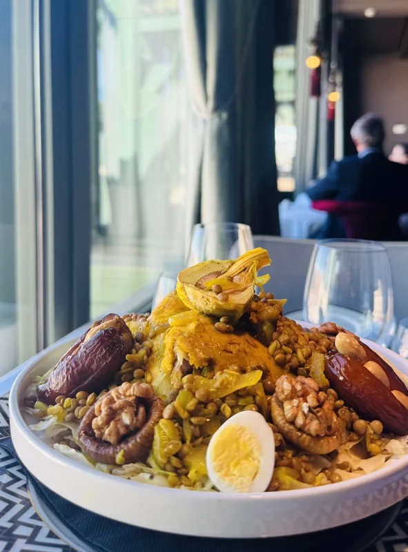 طبق مغربي تقليدي