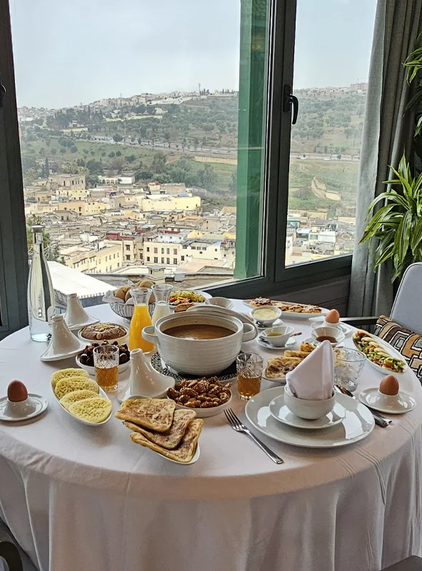 فطور في L'Amandier