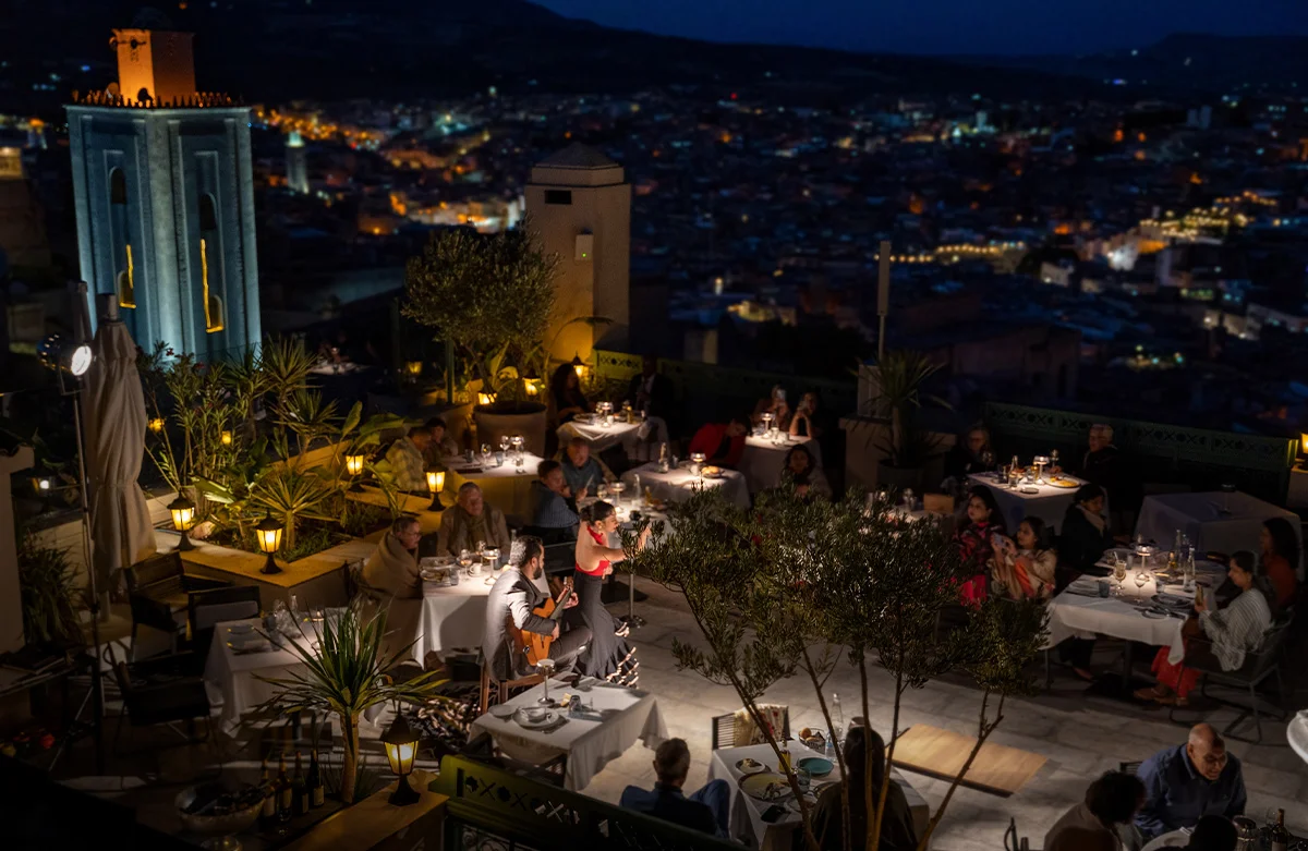 إطلالة بانورامية من السطح