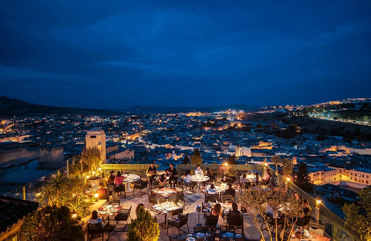 Luxury riad fes palais faraj garden view