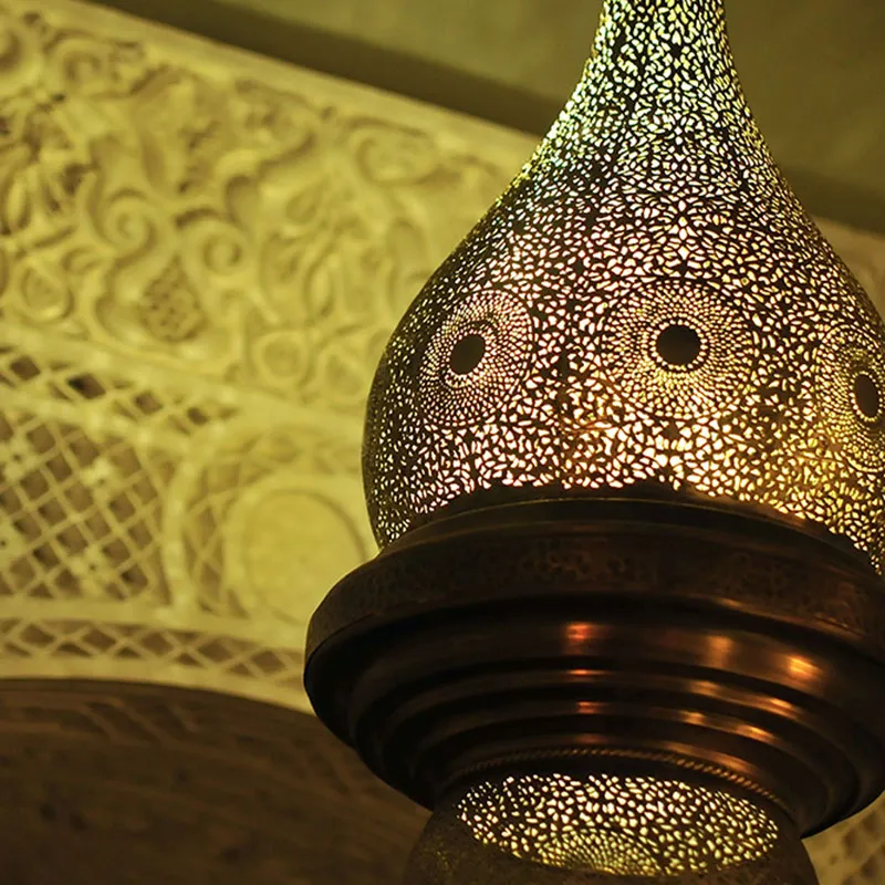 Copper pieces at Palais Faraj