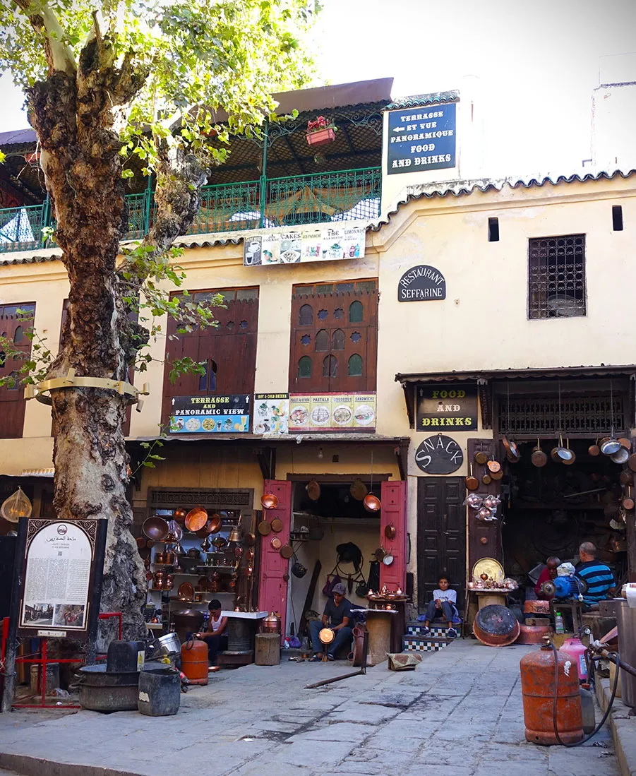 Copper crafts and Darija lexicon