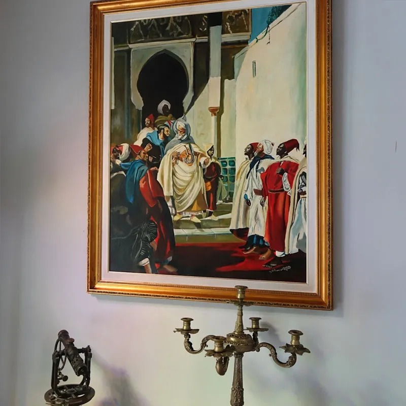 Antique pieces at Palais Faraj