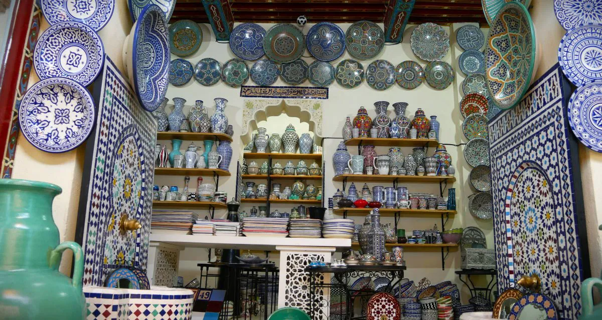 Fez pottery, a concentrate of the soul of Morocco
