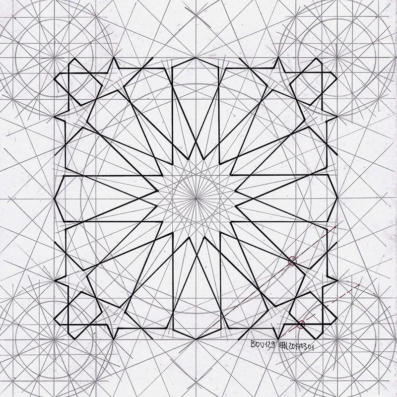 Zellige geometry pattern 1