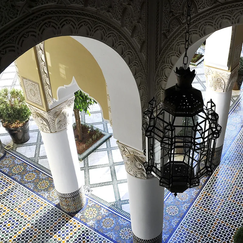 luxury hotel morocco Palais Faraj Fes zellige 4