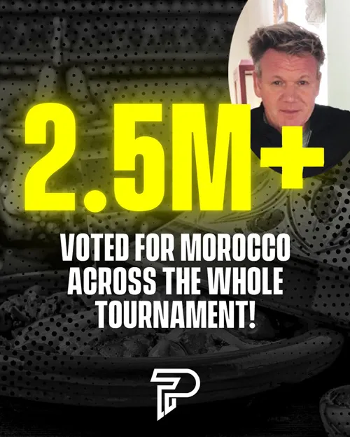 Gordon Ramsay at Palais Faraj in Fez, 2019