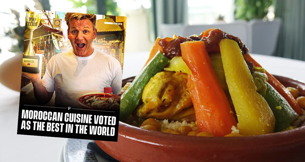 When Gordon Ramsay first discovered Moroccan cuisine in Fez, now acclaimed as "best in the world"