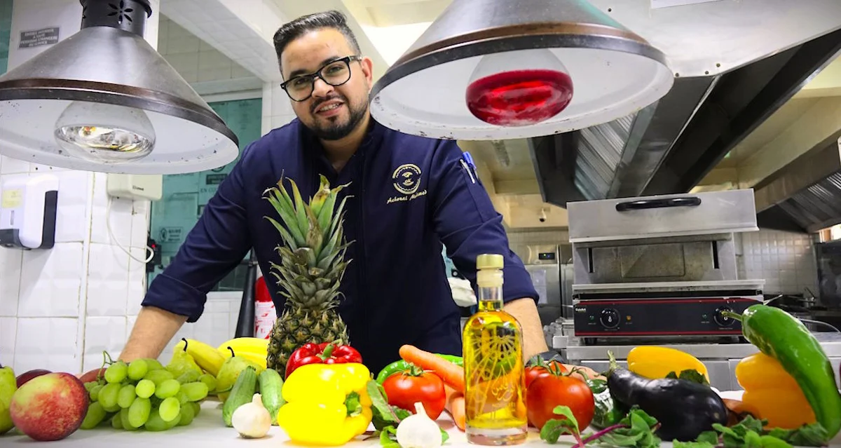 Enjoy local Moroccan produce at the Restaurant L’Amandier