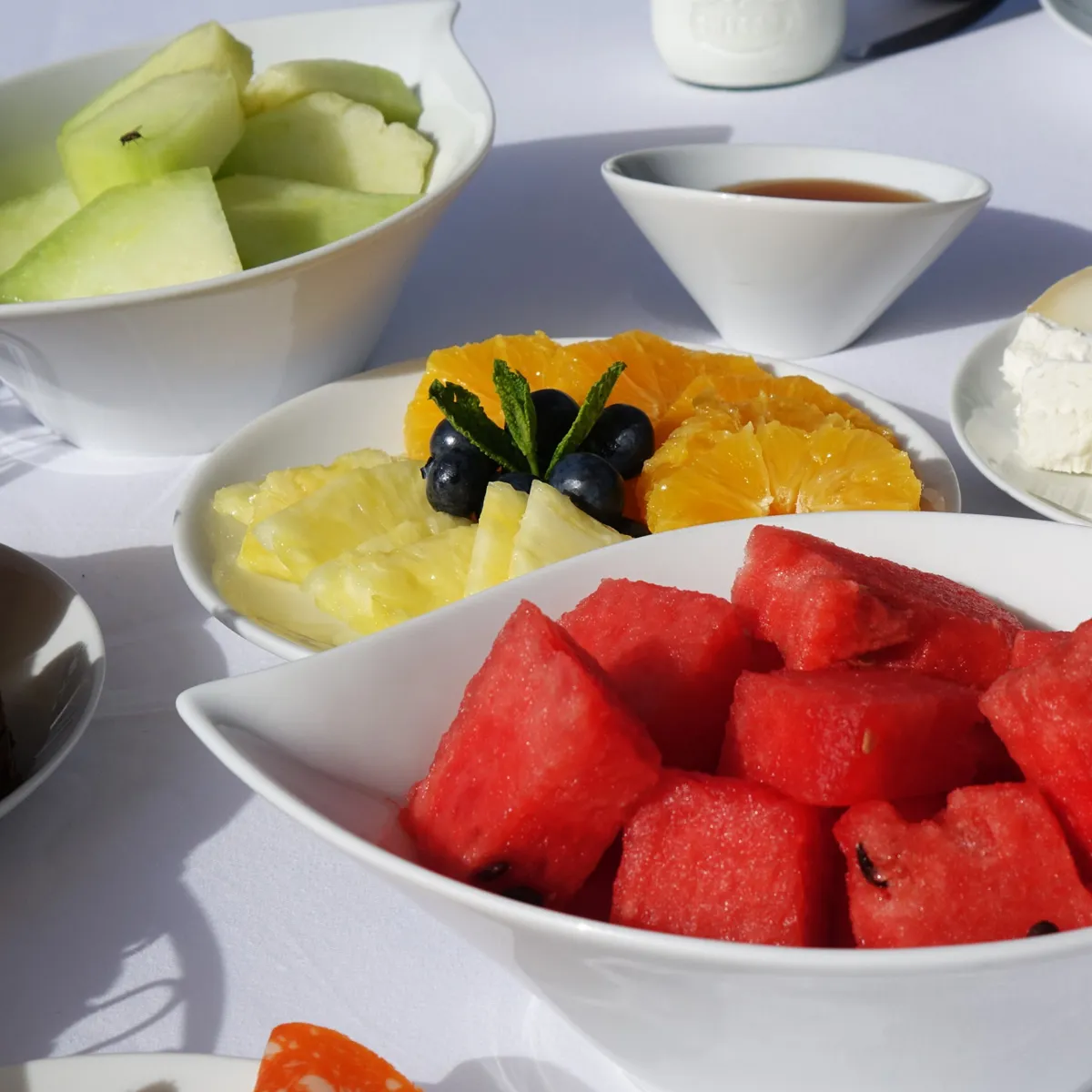 Moroccan breakfast ceremony