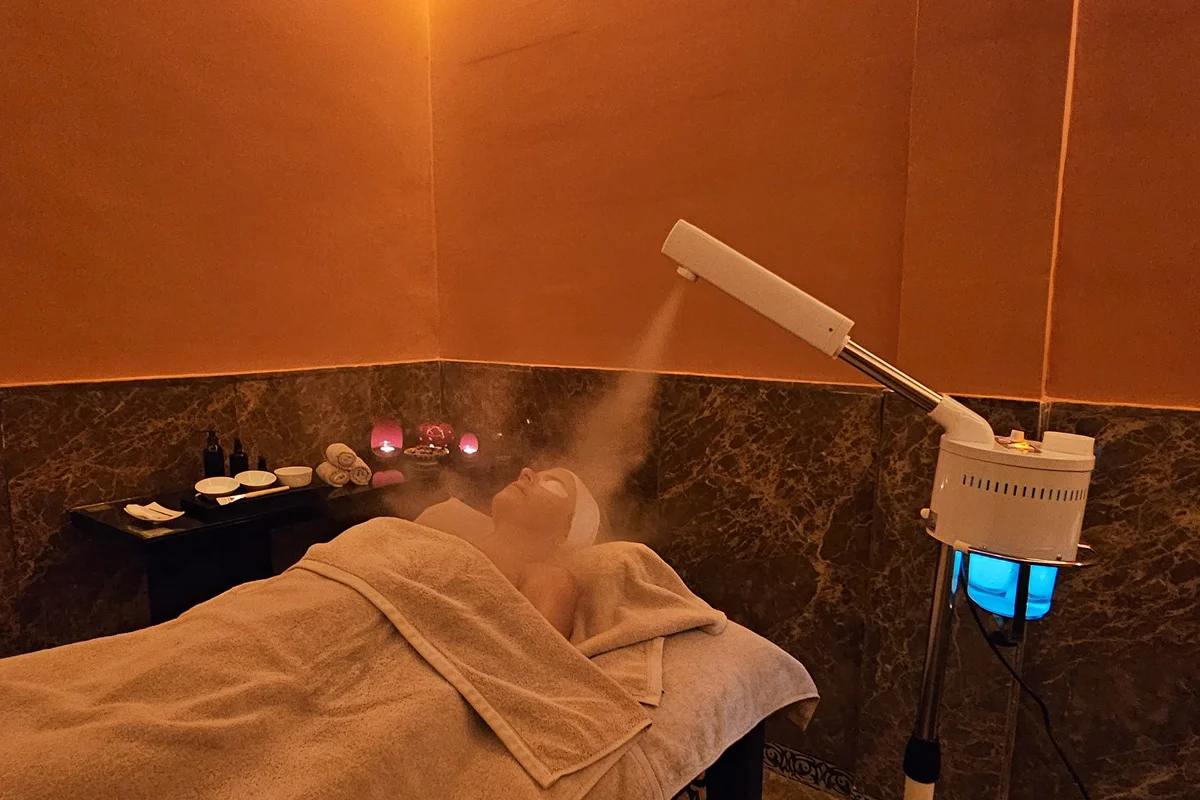 أجواء سبا هادئة