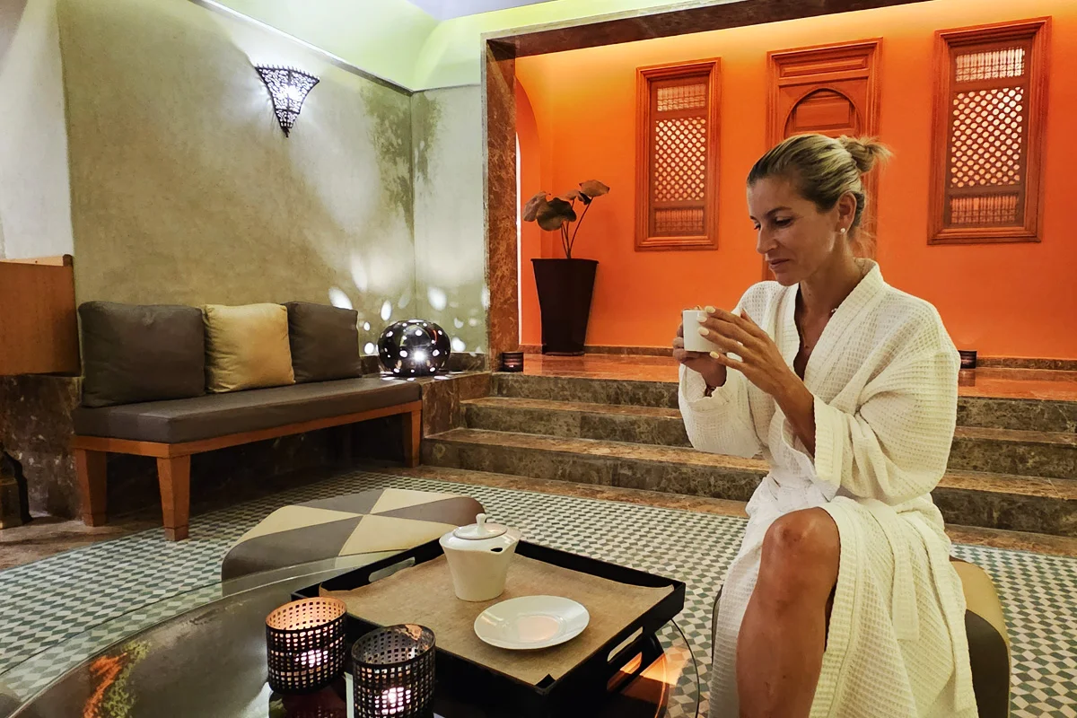 منطقة استرخاء هادئة