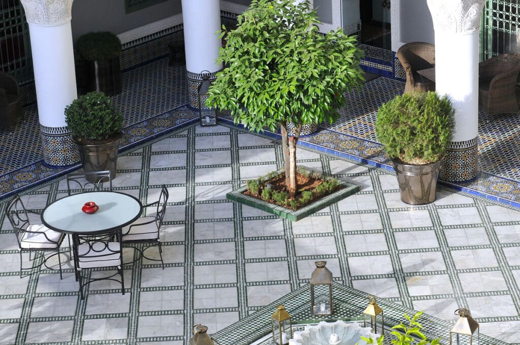 فن الرخام والزليج