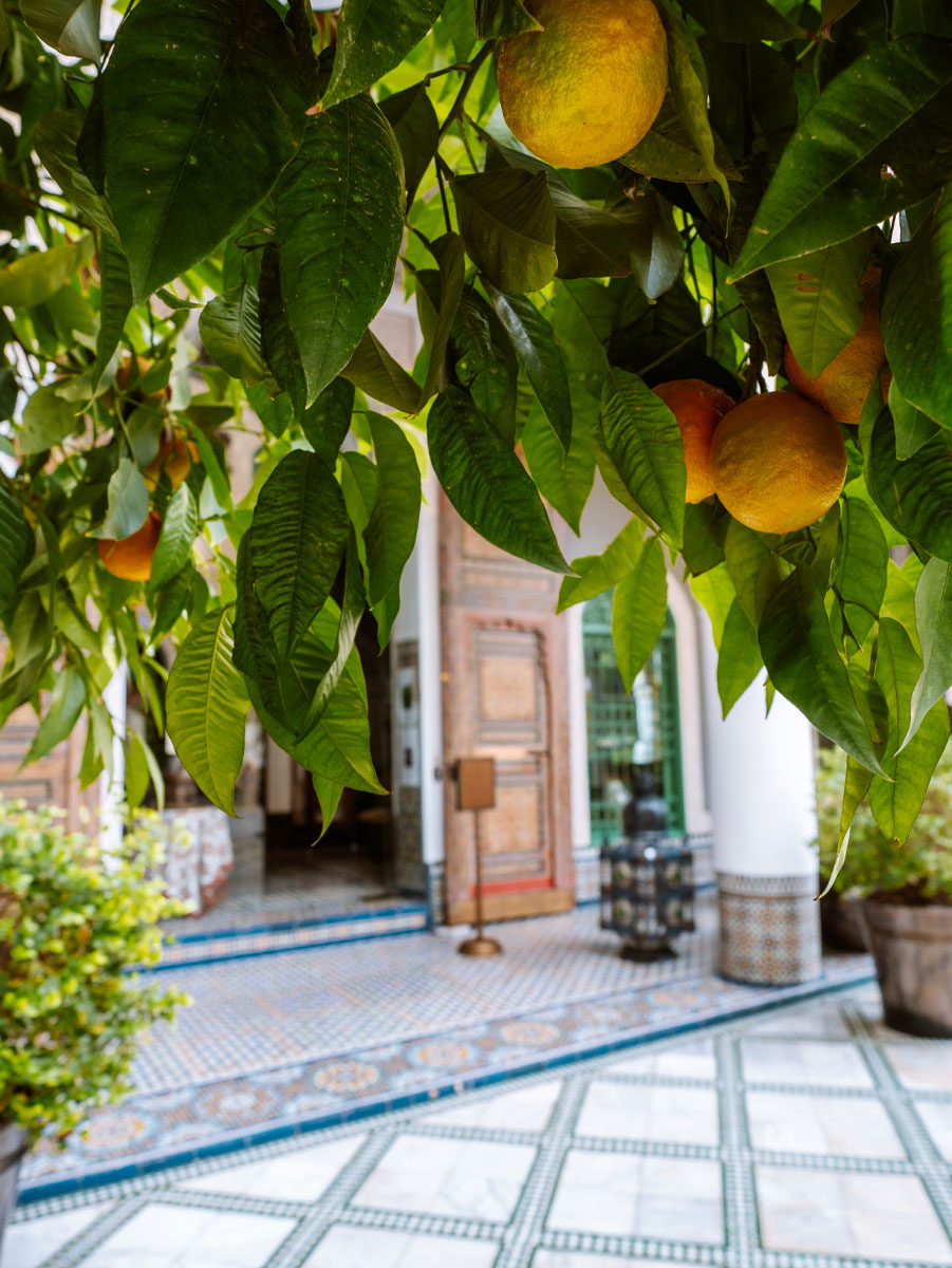 luxury riad fes palais faraj patio 17